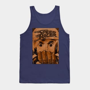 Speed Racer Engraved Vintage Tank Top